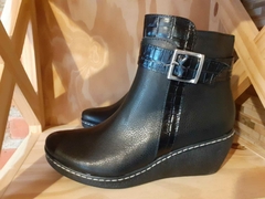 Botas cuero. Taco chino - comprar online