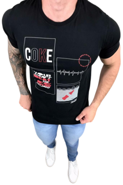 Camiseta Coca Cola Preto DFC Compatível