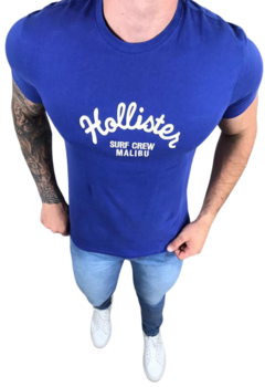 Camiseta da Hollister azul - JC IMPORTADO
