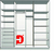 PLACAR 2.60 X 2.60 PUERTAS CORREDIZAS mh126