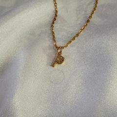 Collar Inicial Zirconia en internet