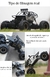 Zwn 1:12 / 1:16 4wd rc carro com luzes led 2.4g rádio controle remoto carros bu - comprar online