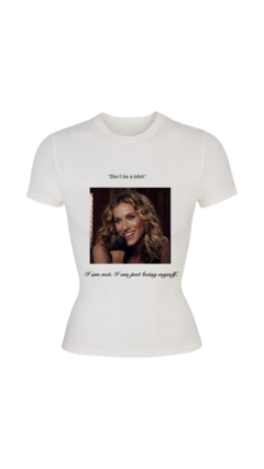 Baby tee Carrie - comprar online