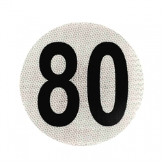 Circulo velocidad máxima 80 - comprar online