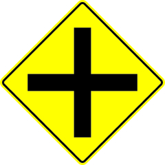 Cartel Vial Encrucijada 60x60cm - comprar online