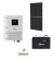 SISTEMA FV HIBRIDO MONOF (FVH3) - INV MONOF 3kW; PANELES por 2,4kWp y 2KWh ALMAC (DoD 80%)
