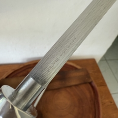 Conjunto Chaira Lisa e Estriada 10'' Inox - Dalas Cutelaria