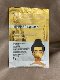 Máscara Facial Vitamina C 10 em 1