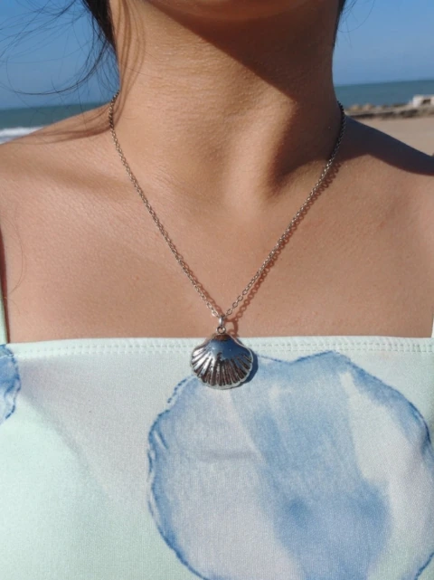 Collar Silver Beach