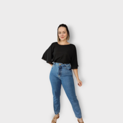 CALÇA MOM JEANS BASIC