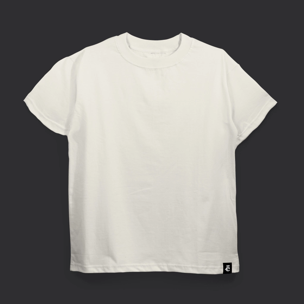 Camiseta Básica Oversized - Off-White
