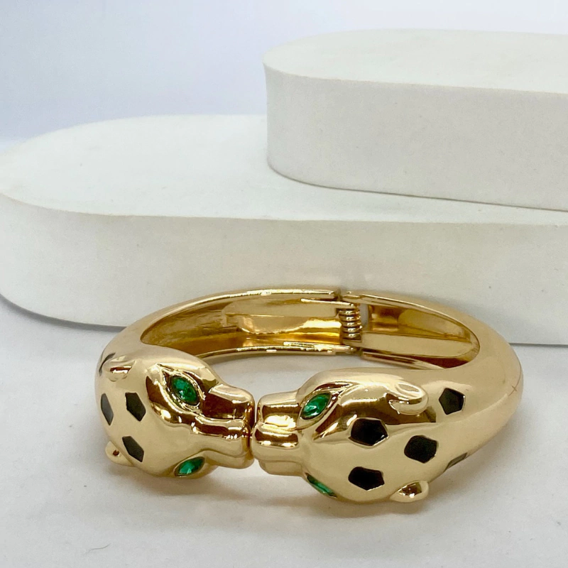 Bracelete Pantera - Dourado