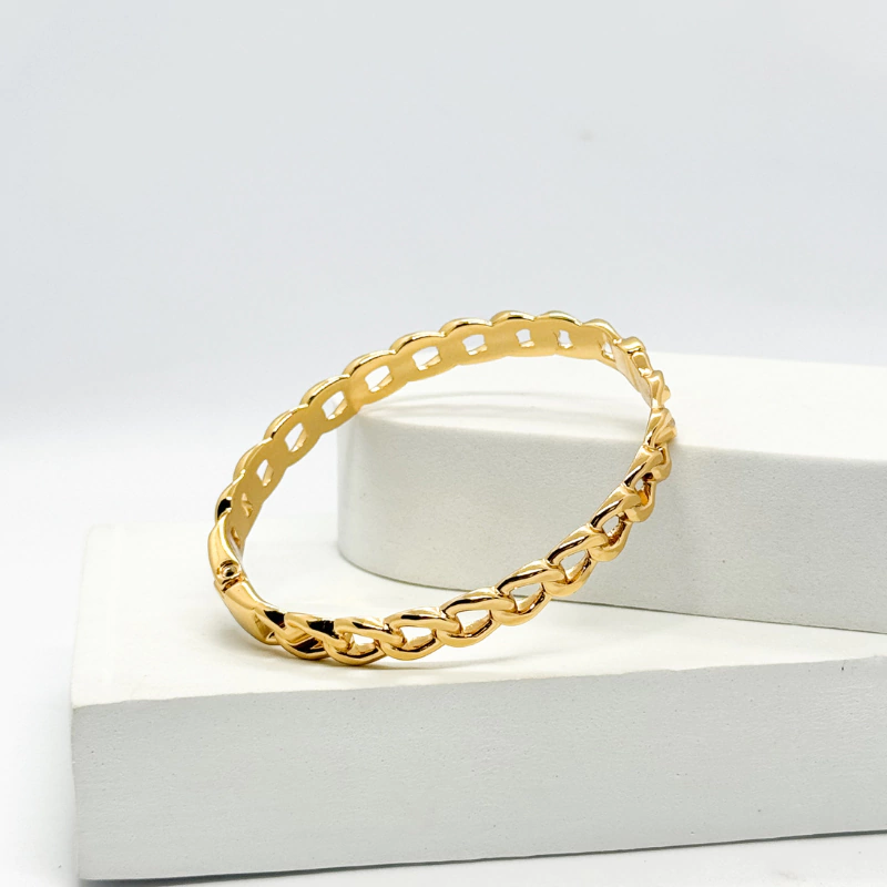 Bracelete Corrente - Dourado