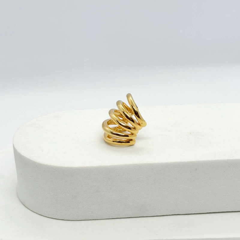 Piercing Fake Caracol - Dourado