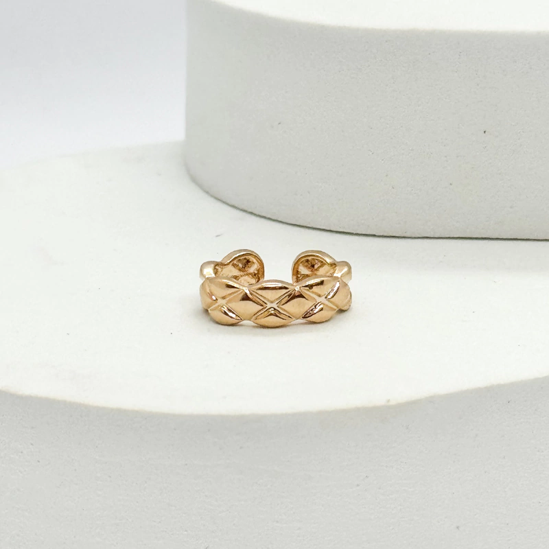 Piercing Fake Puffer - Dourado