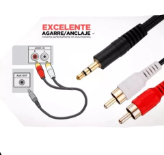 Cqble. RCA 2 A 1. SOLO AUDIO - comprar online