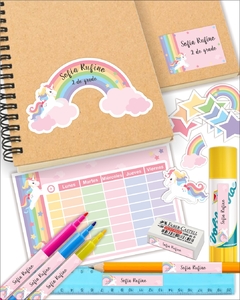 Unicorn School labels - boom