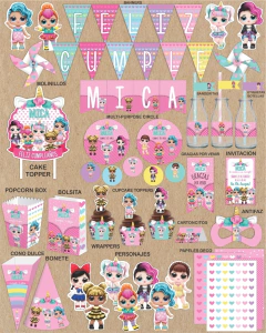 LOL Surprise printable party set - buy online