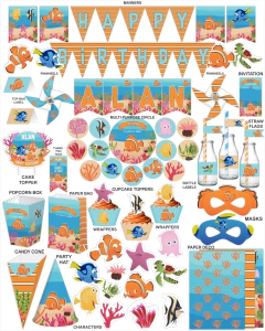 Finding Nemo printable party set