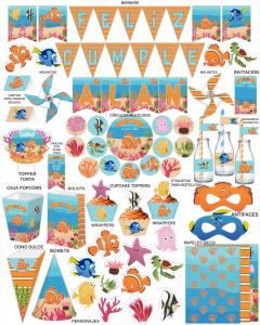 Finding Nemo printable party set - buy online