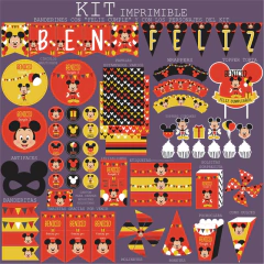 Minnie Mouse printable party set - buy online