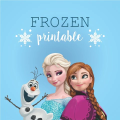 Frozen Happy Birthday Printable Banners
