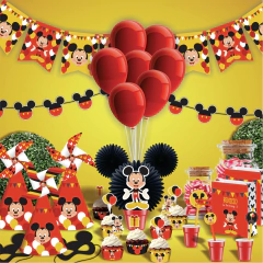 Mickey Mouse printable party set on internet