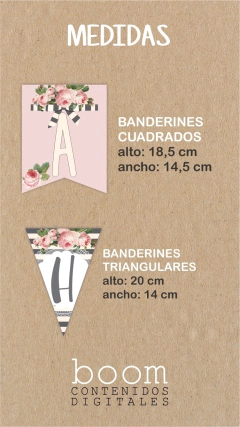 Roses Birthday Printable Banners - online store