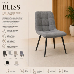 Silla Bliss 20%OFF en efectivo!
