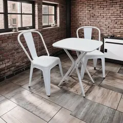 Silla Tolix fibra de vidrio y polipropileno, alta resistencia x 4 unidades. 20% OFF en efectivo. en internet