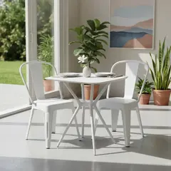 Silla Tolix fibra de vidrio y polipropileno, alta resistencia x 4 unidades. 20% OFF en efectivo. - Maderas Design