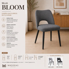 Silla Bloom 20%OFF en efectivo!