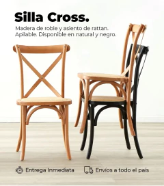 AGOTADA - SILLA CROSS, 20% DESCUENTO EN EFECTIVO. - comprar online