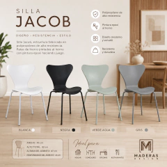 Silla Jacob, 20% de descuento en efectivo!