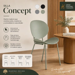 Silla Concept Design. 20% OFF en efectivo.