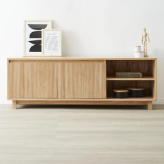 Rack Berlin en madera Paraiso. 25% OFF en efectivo. - comprar online
