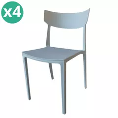 Silla Milo Design set de 4 sillas. 25% OFF en efectivo. en internet