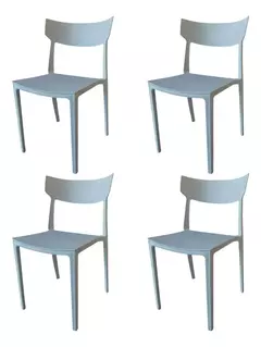 Silla Milo Design set de 4 sillas. 25% OFF en efectivo. - tienda online