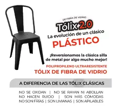 Imagen de Combo mesa redonda 90cm y sillas Torix x 4 unidades! 25% OFF en efectivo.