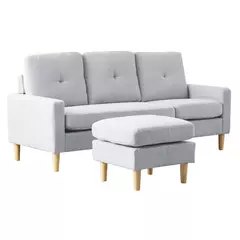 Sofä esquinero Design gris . 25% OFF en efectivo. en internet