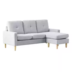Sofä esquinero Design Beige. 25% OFF en efectivo.