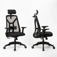 Silla Tokio Ergonómico Mesh Cabezal Con Percha, 25% OFF en Efectivo! - comprar online