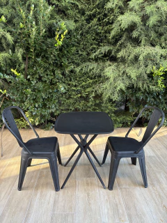 Silla Tolix fibra de vidrio y polipropileno, alta resistencia x 4 unidades. 20% OFF en efectivo. en internet