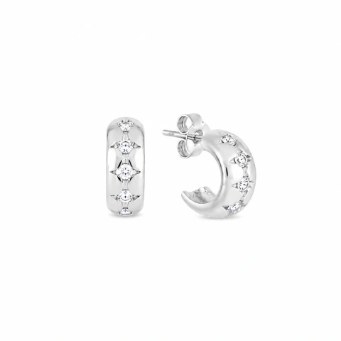 Argola Aura Prata - comprar online