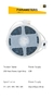 Luz de LED com sensor de presença - loja online