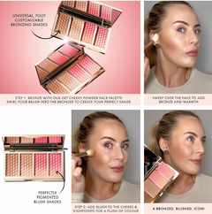 Iconic London Get Cheeky Face Powder Palette - comprar online