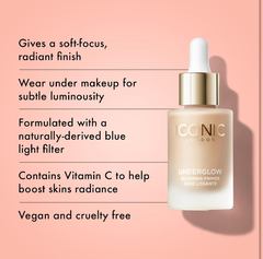 ICONIC LONDON Illuminator | Gotas líquidas para resaltar un brillo radiante, libre de crueldad animal y maquillaje vegano - comprar online
