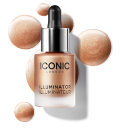 ICONIC LONDON Illuminator | Gotas líquidas para resaltar un brillo radiante, libre de crueldad animal y maquillaje vegano