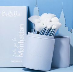 Set De Brochas Let's Go To Manhattan - Bebella Beauty Creations