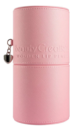 Set Delineadores Labios Beauty Creations 16 Tonos + Estuche Color Rosa - comprar online